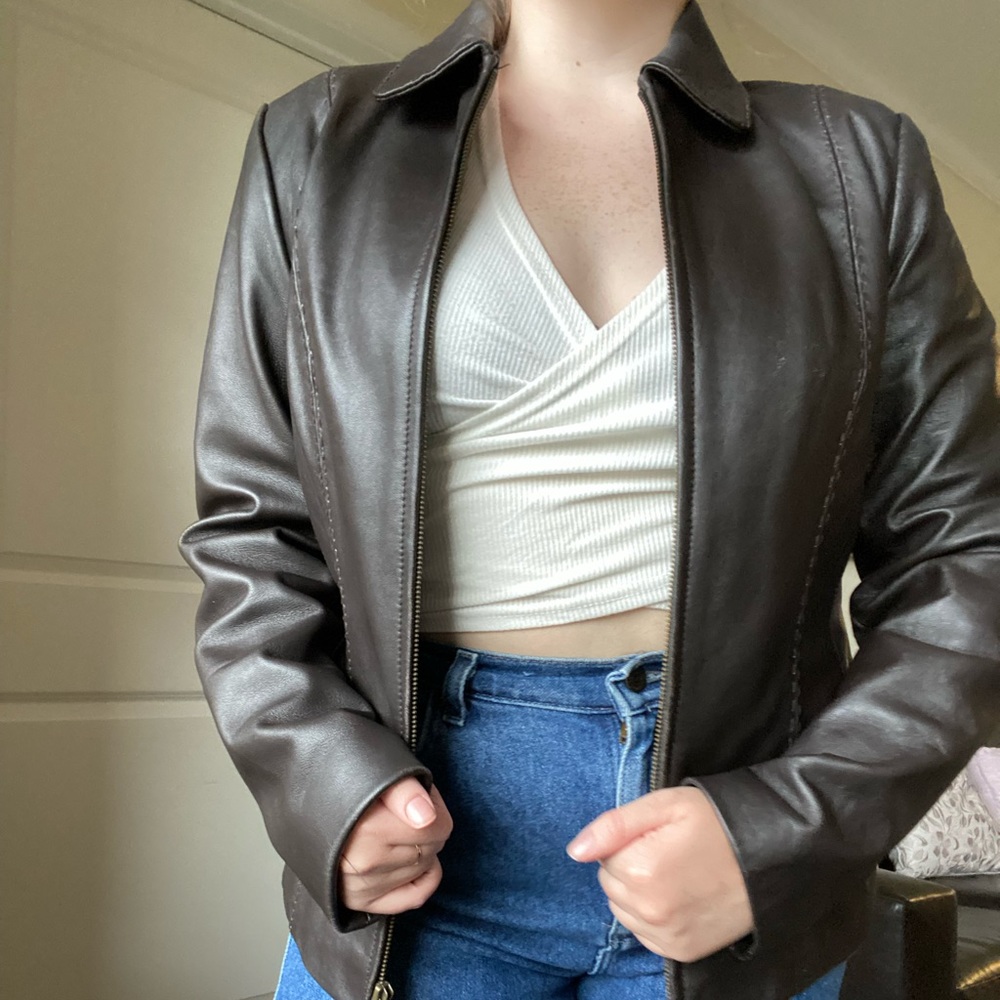 Sonoma leather jacket